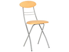 Красивый стул для кухни STOOL GROUP Компакт складной Сахара (кожзам)