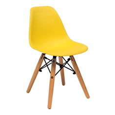 Детский стул STOOL GROUP Стул EAMS SMALL 8056S WHITE Желтый