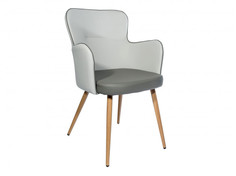 Стул STOOL GROUP Космос Серый PU кожа