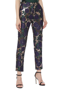 Брюки женские MSGM 1742MDP111X14463674 коричневые 42 IT