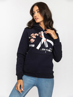 Толстовка женская Dairos GD69300731 синяя 2XL