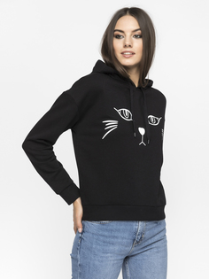 Толстовка женская Dairos GD69300686 черная S