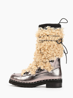 Сапоги женские Marco Bonne` 1918PEL43LM серебристые 40 RU