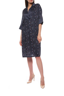 Платье женское Marina Rinaldi 5223118 58 синее 21 IT