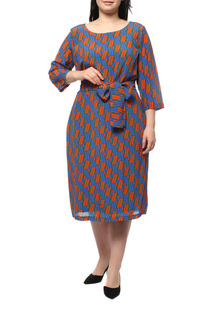 Платье женское Marina Rinaldi 2223188 30 голубое 25 IT