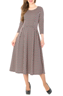 Платье женское S&A style 869 серое 164-92