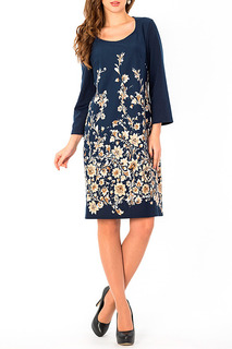 Платье женское S&A style 494 бежевое 164-104