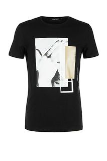 Футболка мужская Antony Morato MMKS01767-FA100144 9000 черная 2XL