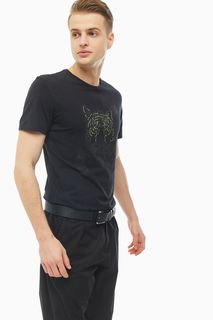 Футболка мужская Antony Morato MMKS01793-FA100189 9000 черная 2XL