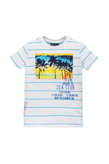 Футболка для мальчика Brums, цв.белый, р-р 152