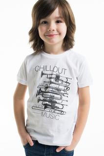 Футболка для мальчика Brums, цв.белый, р-р 152