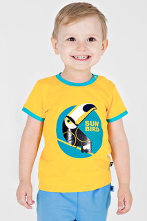 Футболка Bossa Nova для мальчиков, цв. желтый, р-р 98