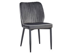 Стул STOOL GROUP Лоренс MC72 антрацитовый, черный матовый