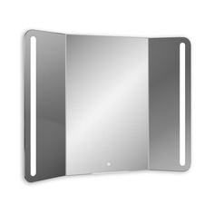 Настенное зеркало Континент Зеркало ЗЛП453 Трюмо LED 1000х800 Зеркало Continent