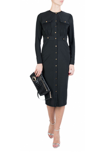 Платье женское FOREVER UNIQUE 92123 черное 10 IT