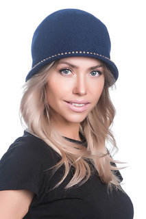 Шляпа женская Tonak MINI161S синяя 59