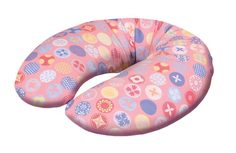 Подушка для кормления Ceba Baby Physio Mini Circles pink трикотаж