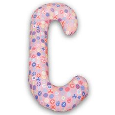 Подушка для кормления Ceba Baby DUO Jersey Circles pink трикотаж