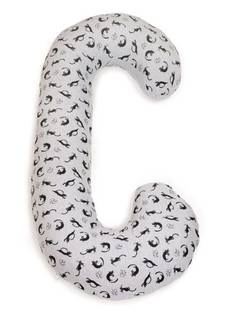 Подушка для кормления Ceba Baby Physio DUO Grey Cats трикотаж