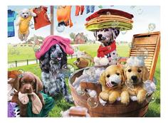 Пазл ravensburger «большая стирка» xxl 300 элем.
