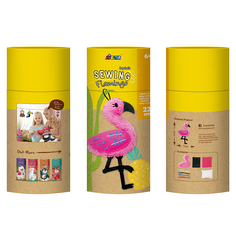 Набор для шитья Avenir Брелок для ключей: фламинго