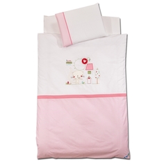 Постельное белье FUNNABABY Tweet Home 120х60, 5 предметов