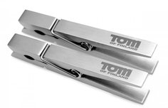 Зажимы на соски в виде бельевых прищепок Tom of Finland Bros Pin Stainless Steel Nipple C