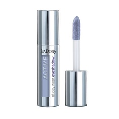 Тени для век жидкие устойчивые IsaDora ACTIVE All Day Wear Eyeshadow, тон 05 Lavender Blue