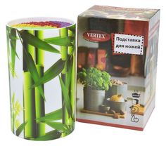 Подставка для ножей круглая 18 см VERTEX TDKVS440-332BAMBOO