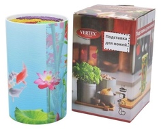 Подставка для ножей круглая 18 см VERTEX TDKVS440-332FISH