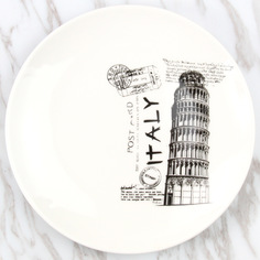 Стильная тарелка "Postcard. Italy" No Brand