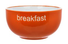 Салатник HomeStar Брекфаст оранжевый 14 см