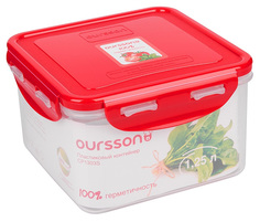 Контейнер для хранения пищи Oursson CP1303S/RD