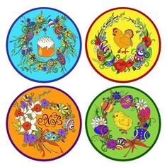 Прихватка "Светлая Пасха", D 20 см МультиДом