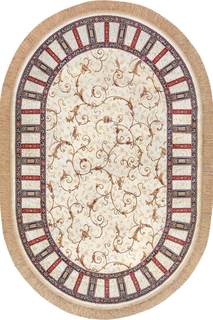 Овальный ковер из вискозы коллекции «Crystal» 43006, 120x180 см Art de Vivre