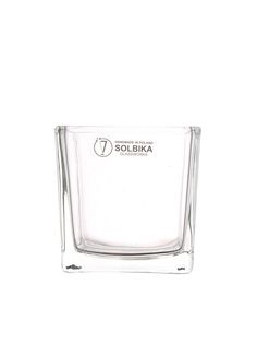 Ваза для цветов Solbika KWADRAT PRESS 10 см