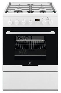 Комбинированная плита Electrolux EKK96498CW White