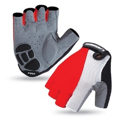 Велоперчатки Larsen 01-1226, красные (размер L)