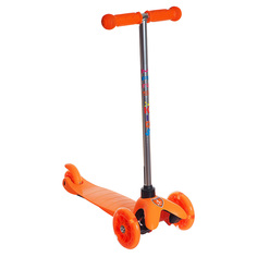 Самокат трёхколёсный Mars Kids mini light (цвет: оранжевый)