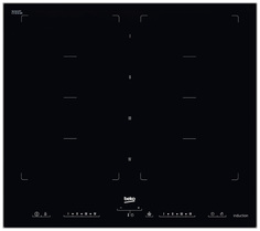 Встраиваемая варочная панель индукционная Beko HII 68600 PTX Black