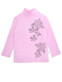 Водолазка для девочки Мамуляндия 19-846 Рибана, Розовый р. 74