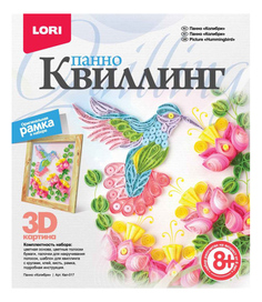 Квиллинг, панно колибри Квл-019 Lori