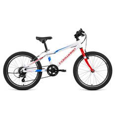 Велосипед 20" Forward Rise 20 2.0 AL 19-20 г 10,5" Белый/Красный/RBKW01607003