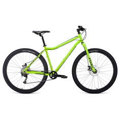 Велосипед 29" Forward Sporting 29 X disc Ярко-зеленый/Черный 19-20 г 21" RBKW0MN9X012