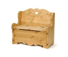 Скамейка-сундук из сосны Волшебная сосна BANCOFFRE Массив сосны, Длина 1200 мм