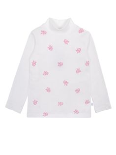 Водолазка для девочки Мамуляндия 19-849 Рибана, Молочный р.104