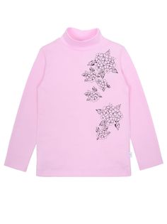 Водолазка для девочки Мамуляндия 19-847 Рибана, Розовый р. 122