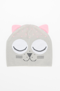 Шапка Marhatter для девочек, цв. серый, р-р 50