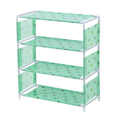 Сстойка для обуви Кактус Blonder Home BH-SHELF-04 54х46х25 см, бирюзовый