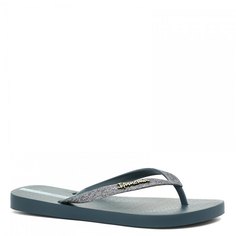 Шлепанцы женские Ipanema 81739 серебристо-синие 35-36 EU